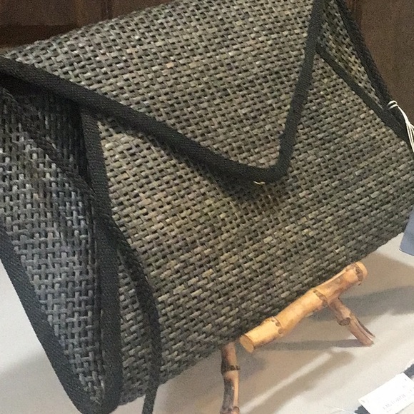 1960’s Mister Ernest straw envelope bag - Picture 2 of 8